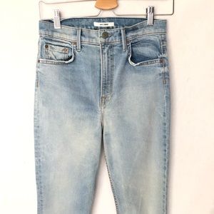 GRLFRND High Waisted Skinny Jeans Light Wash 27